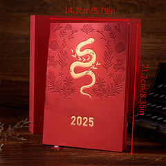 Red Model Notebook Plain Paper Business Office Students Study