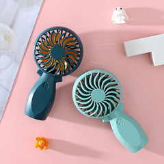 Portable Handheld Fan USB Rechargeable Small Makeup Fan