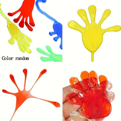 20pcs Sticky Hands Mini Stretchy Toys Party Carnival Prizes