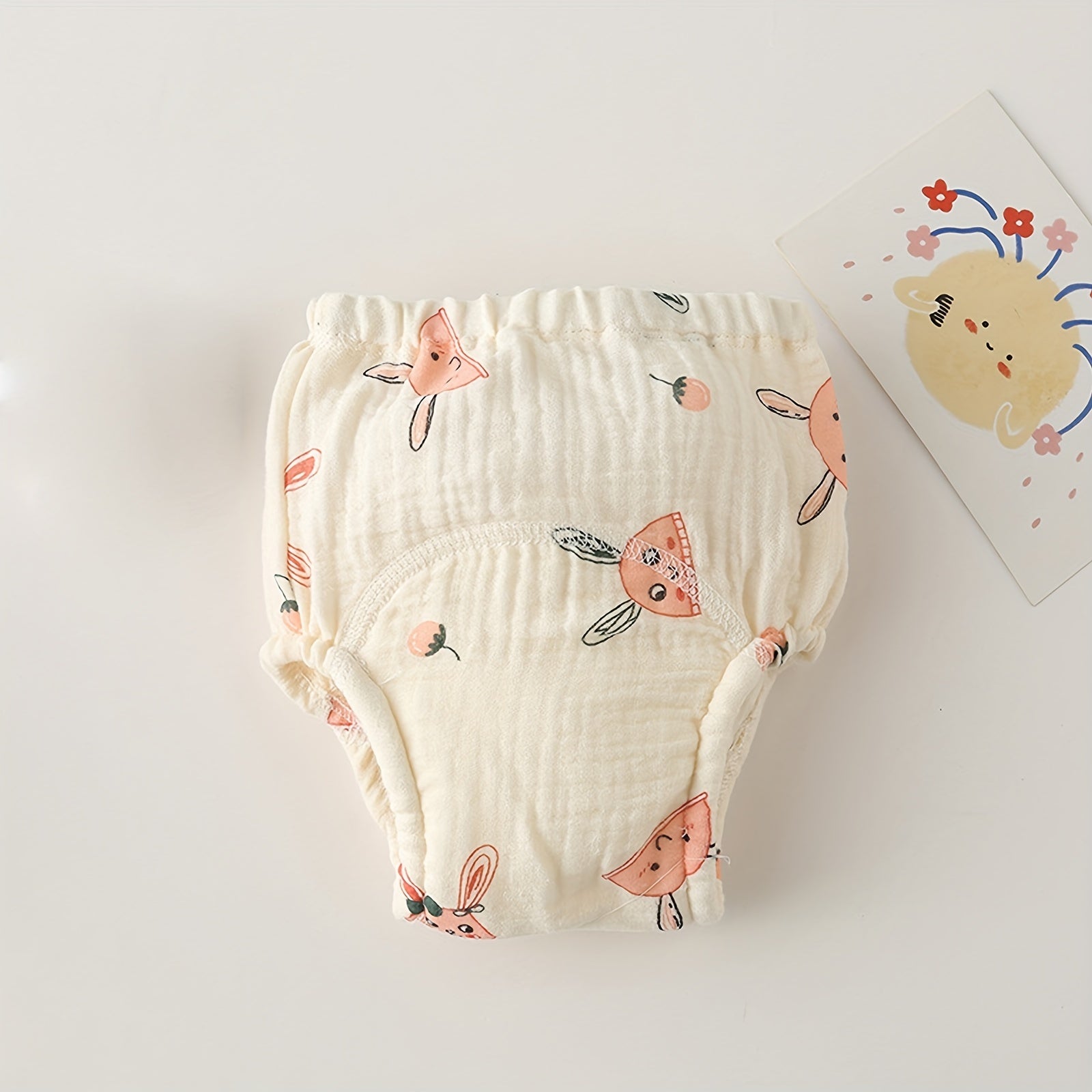 Soft Gauze Baby Training Pants 11.5-17.5kg Toddlers Waterproof Diaper