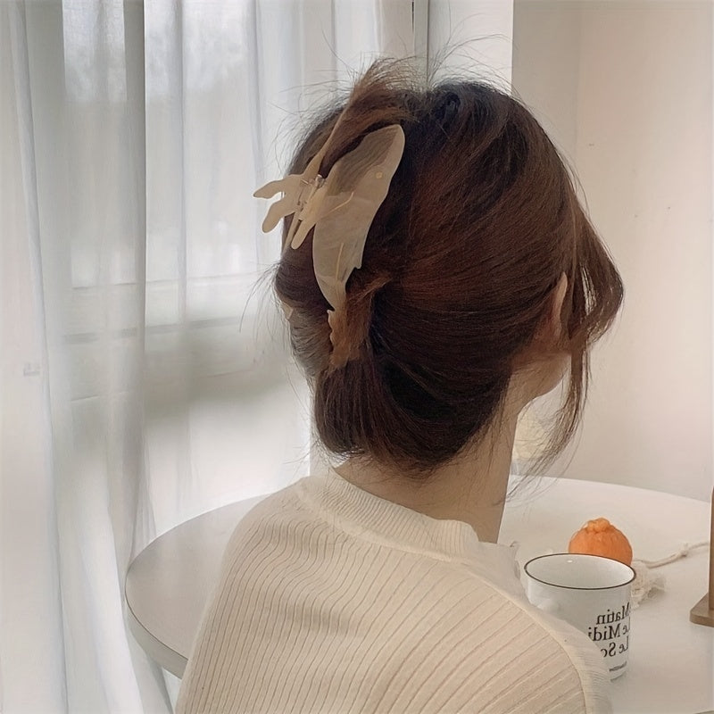 Dolphin Hair Claw Clip Ocean Animal Ponytail Holder