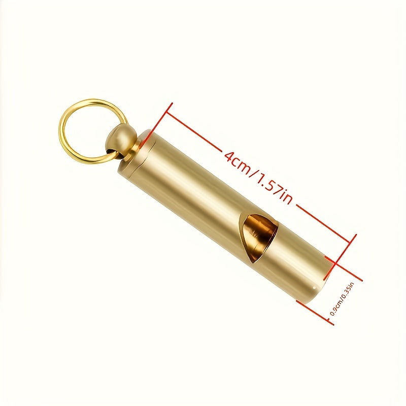 Emergency Whistle Key Chain Outdoor Safety Survival Tool
