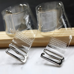 6pcs Transparent Shoulder Straps Invisible Adjustable Underwear Straps