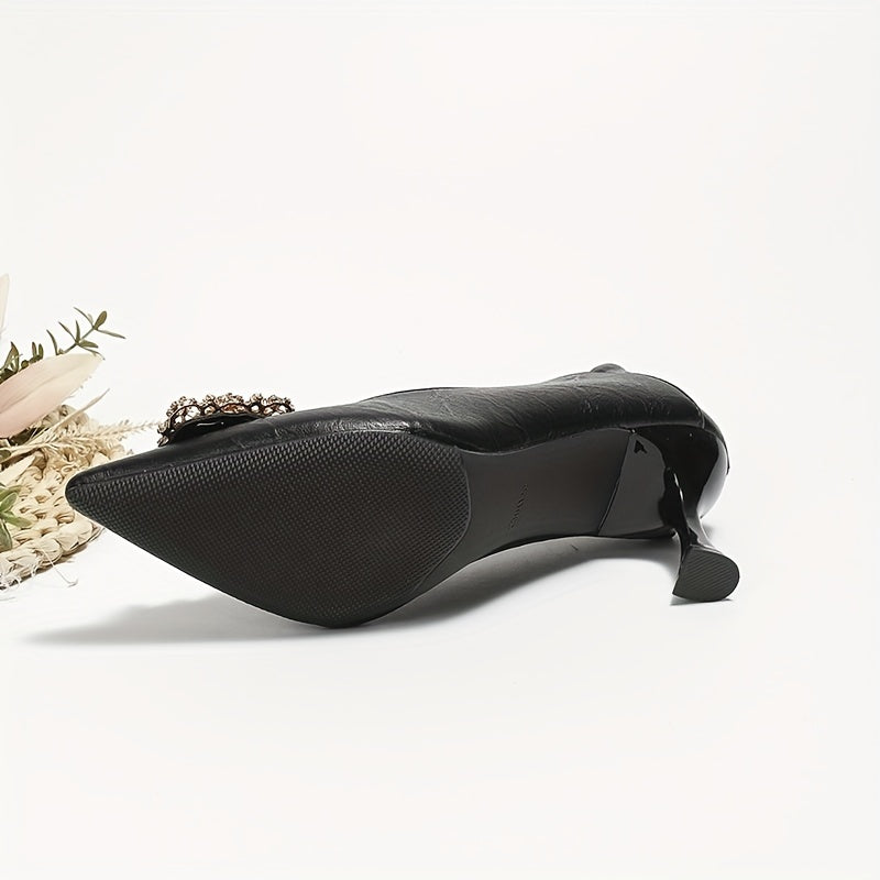 Women's Pointed Toe Court Pumps Stiletto Heels Stylish High Heels