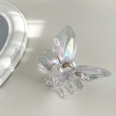 Y2K Butterfly Hair Claw Clips Resin Hairpin All match Hair Accessories For Women