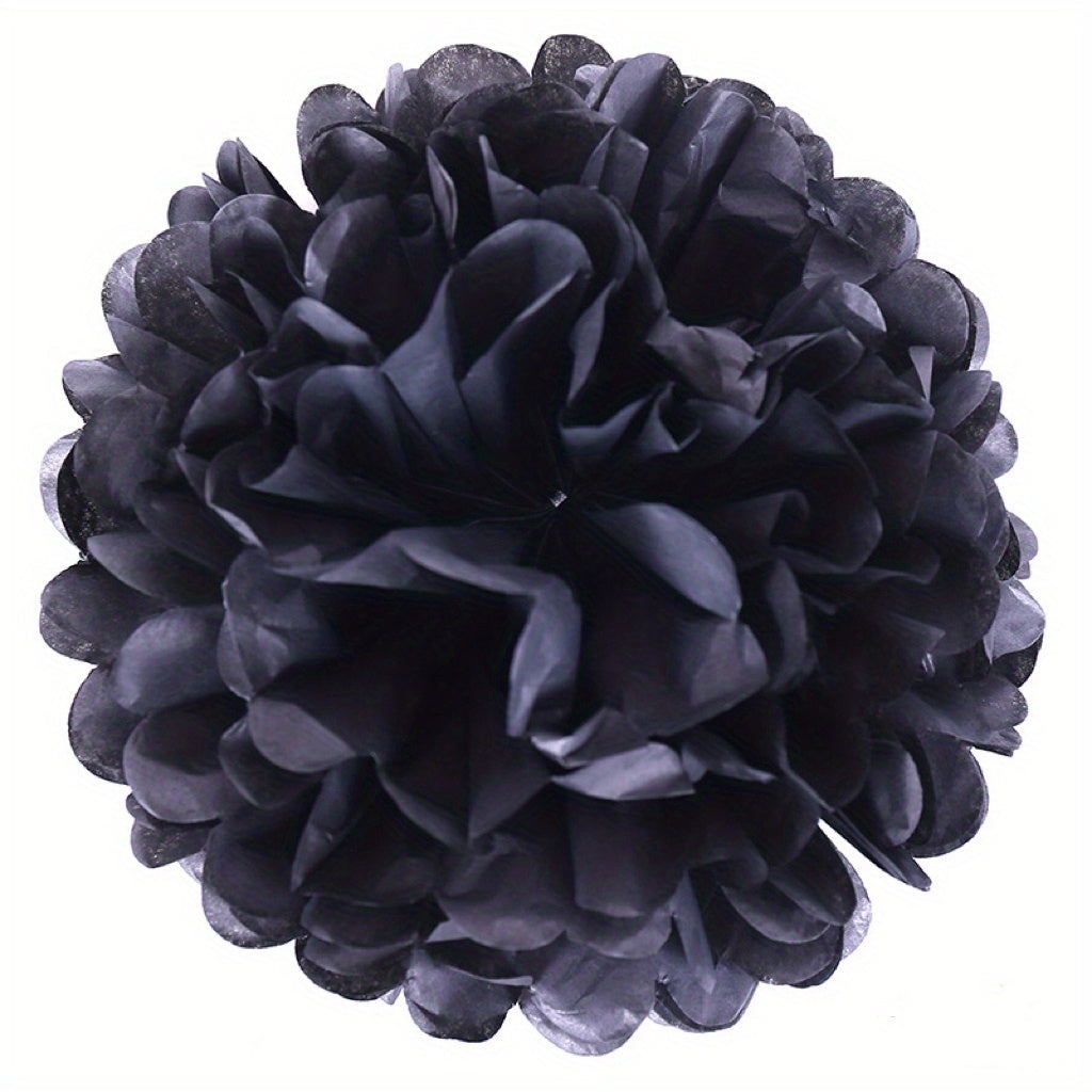 5pcs Hand Folded Paper Flower Ball for Weddings Birthdays Festivals
