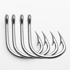 10pcs Large Shark Hook 10827 Stainless Steel Hook for Sturgeon Tuna