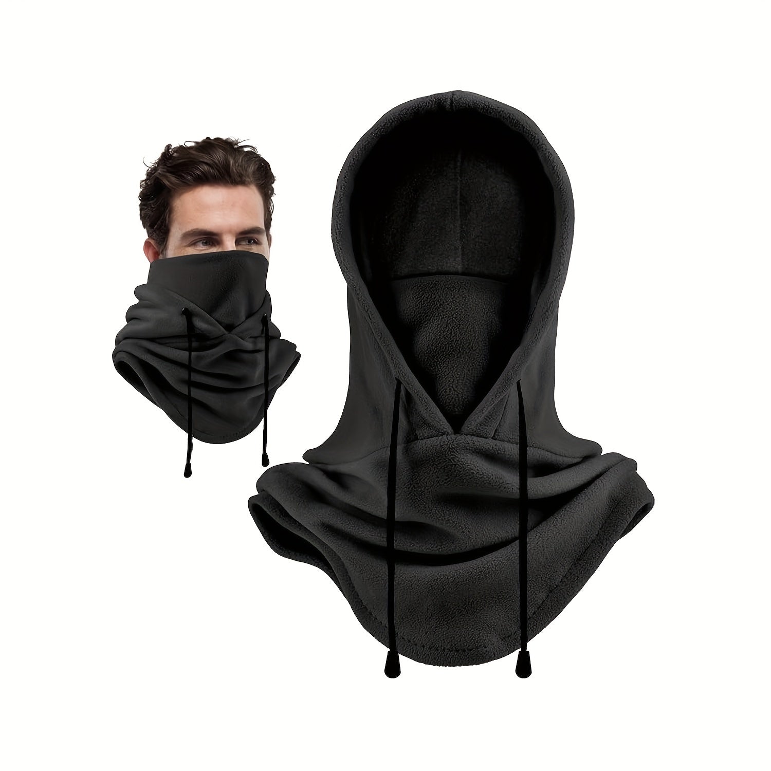 Polar Fleece Balaclava Winter Windproof Thermal Hat