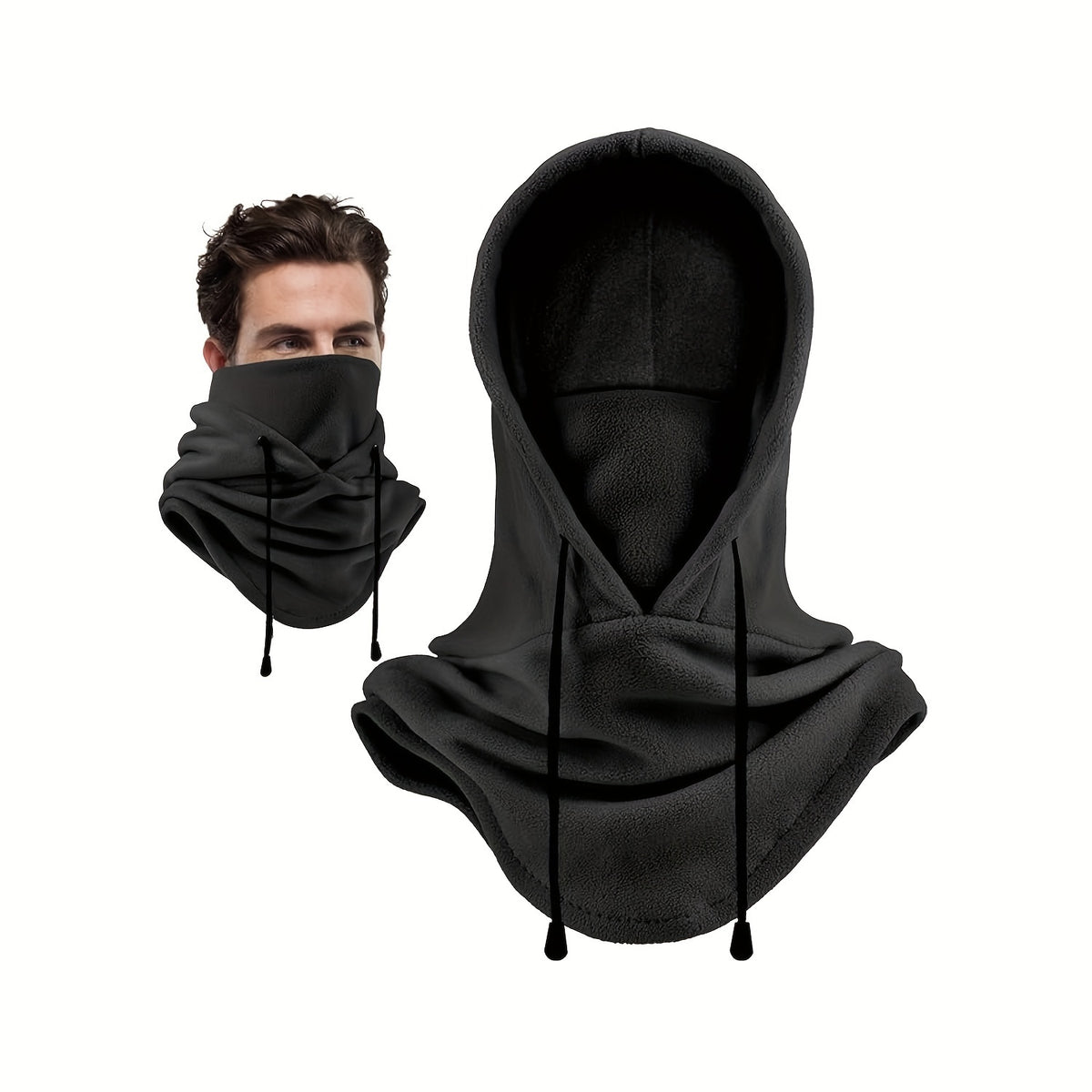 Polar Fleece Balaclava Winter Windproof Thermal Hat