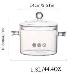 Glass Stockpot Cooking Pot for Stove