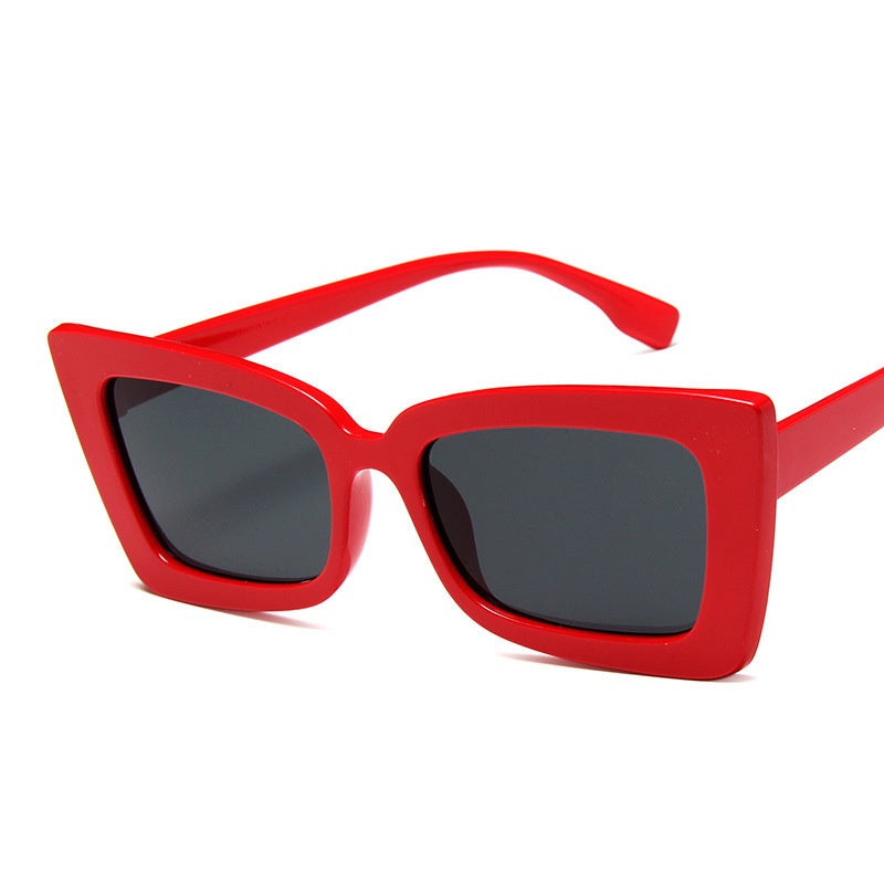 Rectangular Butterfly Vintage Sunglasses Women's Driving Climbing Eyeglasses
