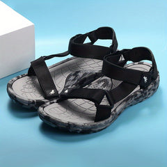 Men's Strap Sandals Camo Sole Casual Walking Slippers