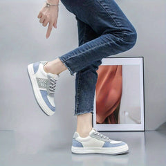 Women's Leaf Pattern Canvas Shoes Lace Up Low Top Casual Walking Shoes