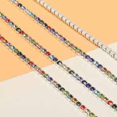 177in Rhinestone Chain for Nail Art, Shoe Decor
