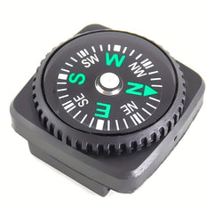 2pcs Mini Compass Belt Buckle for Camping Hiking Travel Emergency
