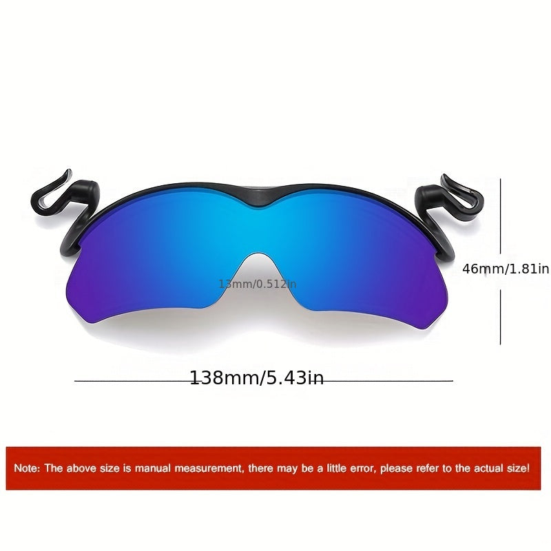 Men's Adjustable Cap Clip Polarized Sunglasses