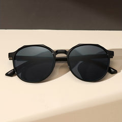 Round Frame Sunglasses Classic Casual Sunshade Eyewear