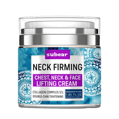 Neck Firming Cream Double Chin Reducer Retinol Collagen Hyaluronic Acid