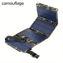 Portable 20W Solar Panel Charger for Phone Charging on the Go