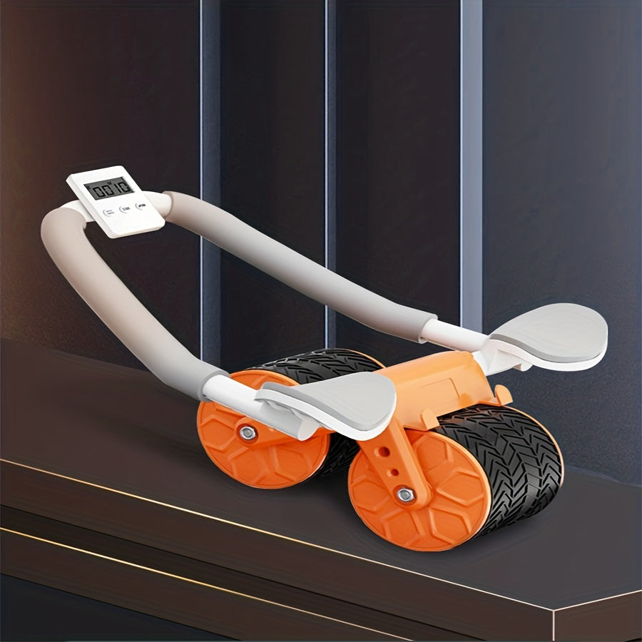 Elbow Support Ab Roller Automatic Rebound Belly Strengthening Wheel