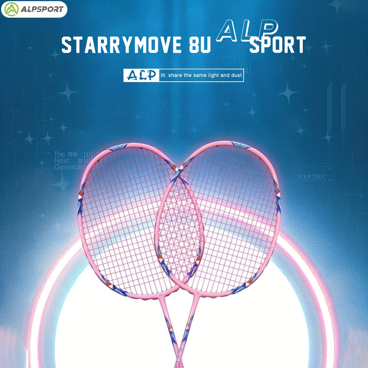 ALPSPORT XY 8U Carbon Badminton Racket