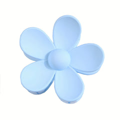 Colorful Flowers Grab Clip Macaroon Shark Clip Bath Headwear