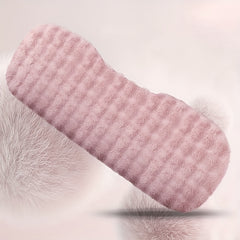 3pcs Plush Winter Warm Car Seat Cushion Set Non-slip Universal Seat Cushion
