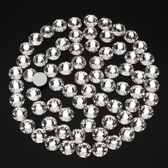 1440pcs Clear Flatback Rhinestones for Crafts Nail Decorations Gems