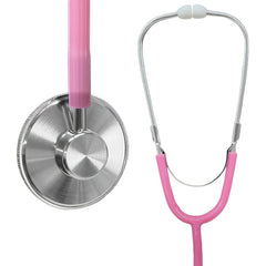 Stethoscope Toy Doctor's Tool Family Game Pink Plastic Metallic Accents