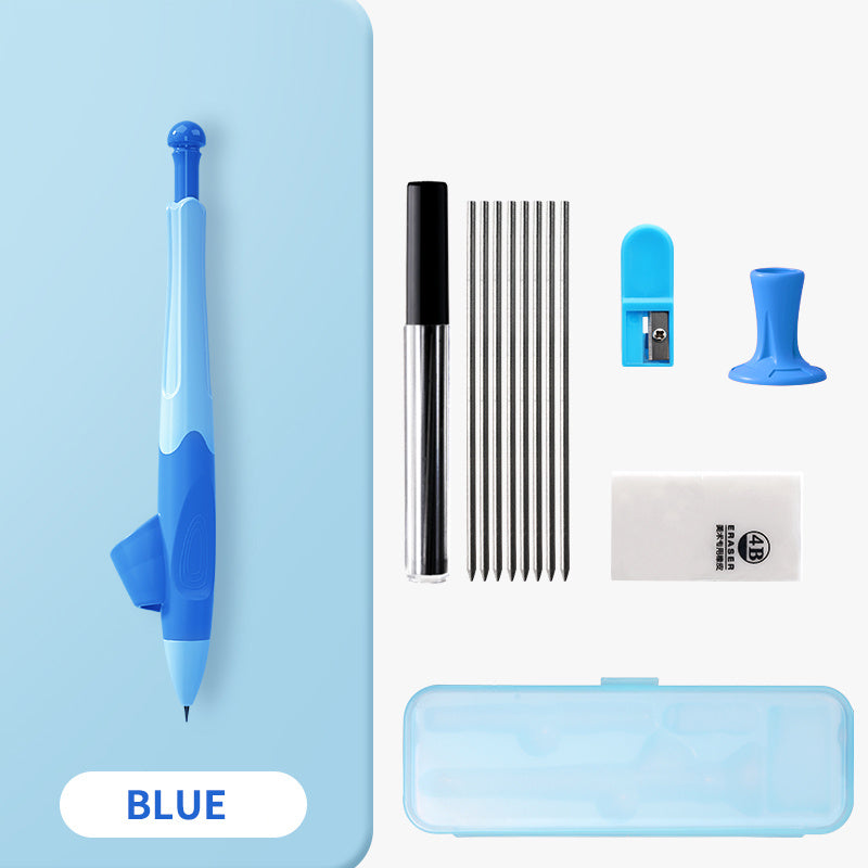 1pc Easy-to-Hold Auto Pencil for Kids with Pencil Grips