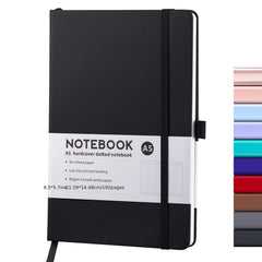 A5A6 Strap Book Notebook Portable Solid Notepad