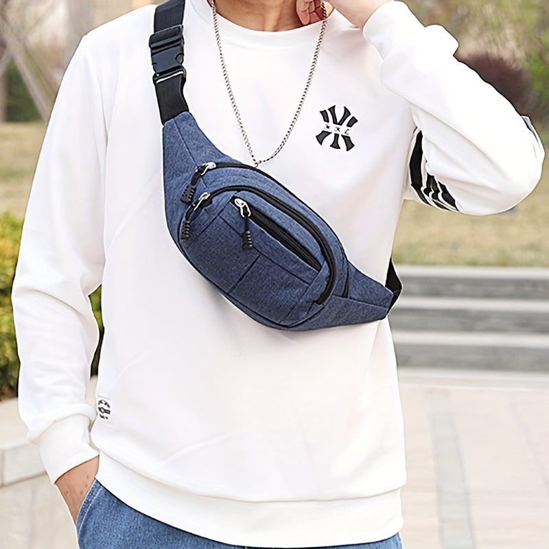 Men's Wear Resistant Fanny Pack for Outdoor Sports