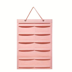 Felt Wall Hanging Glasses Organizer 12 Slots Foldable