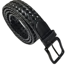 Men's Leather Buckle Belt for Outdoor Party