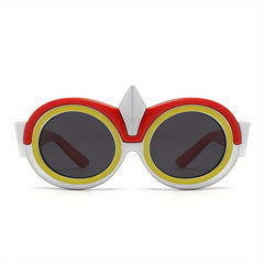 Cartoon Frame Sun Protection Sunglasses for Traveling Party Gift