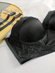  Lace Molded Cup Push Up Bra
