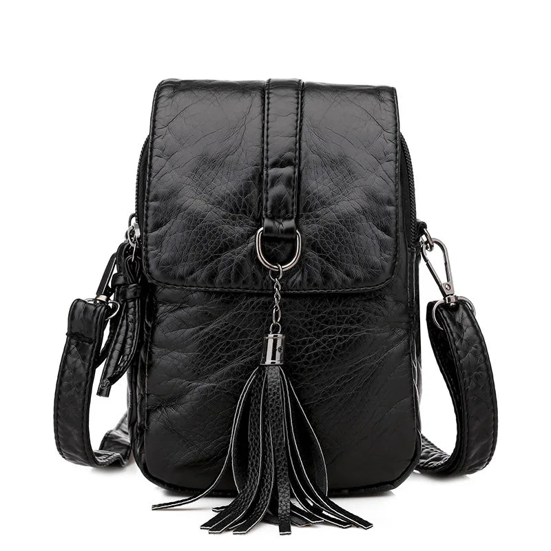 Retro Mini Messenger Bag Shoulder Handbag Wallet for Women
