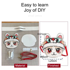 DIY Women's Leather Shoulder Bag Making Set
