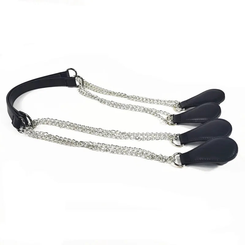 Pair of PU Chain Long Bag Handles for Obag Bag