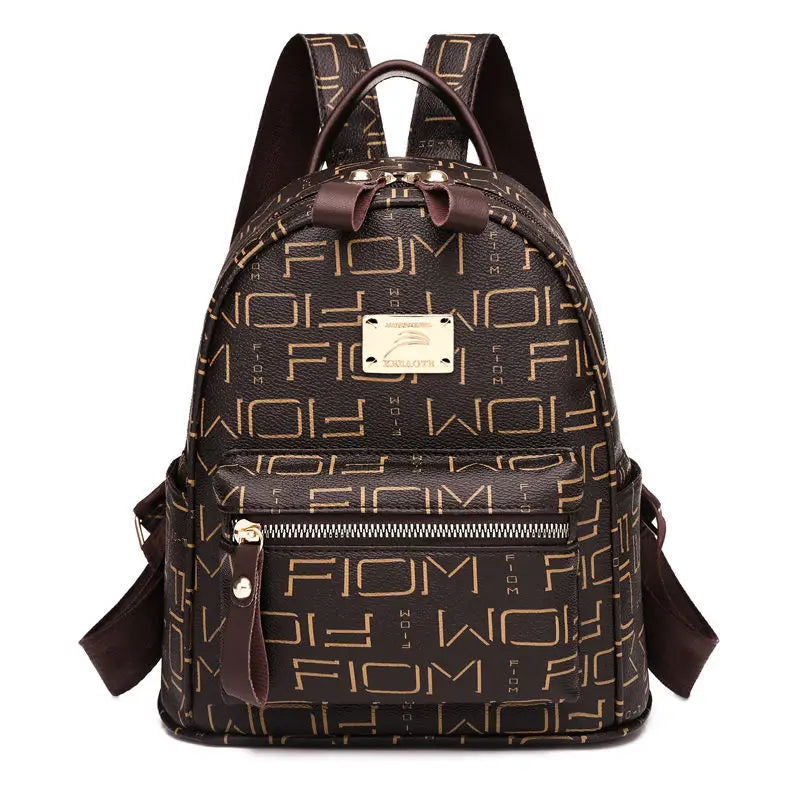 10 Inch Women Backpack, Flower Print Schoolbag for Teenager