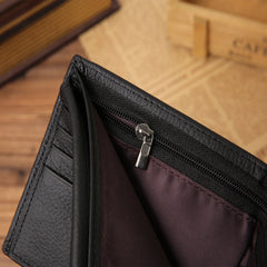Real Cowhide Men's Wallet Premium Short Purses