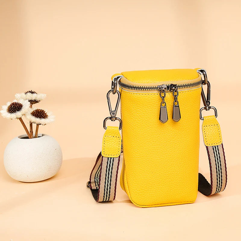 Leather Mini Women Handbags Cowhide Women Crossbody Bags