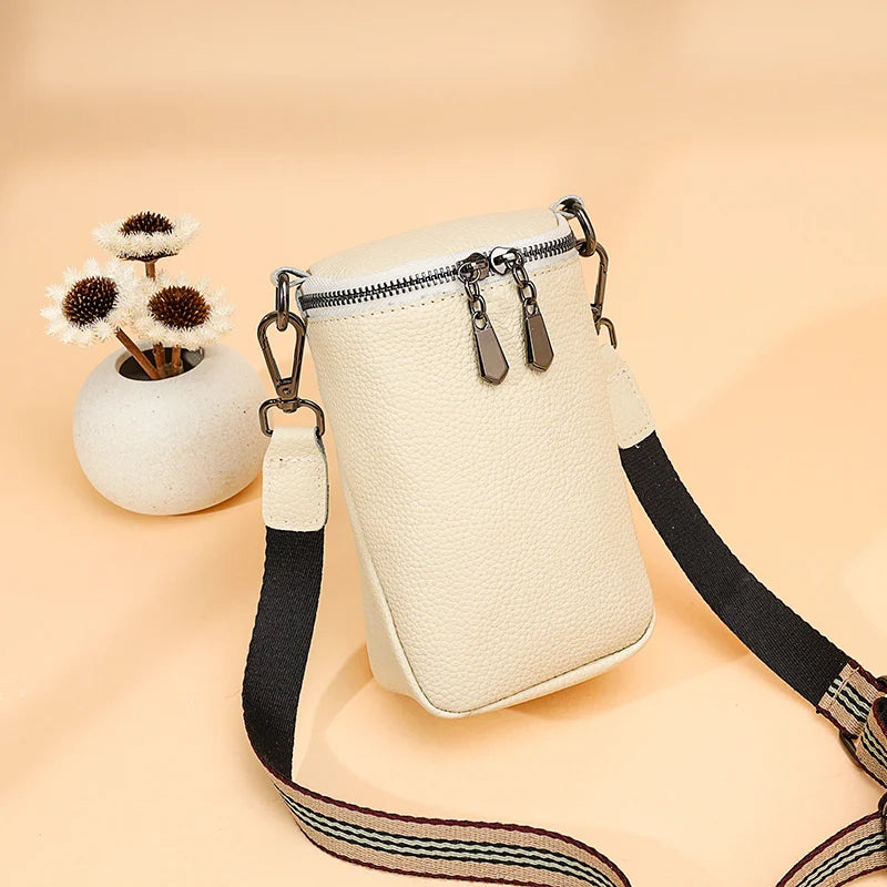 Leather Mini Women Handbags Cowhide Women Crossbody Bags