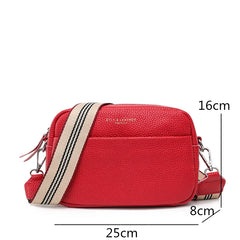 Soft Cowhide Women Shoulder Bag Messenger Bag