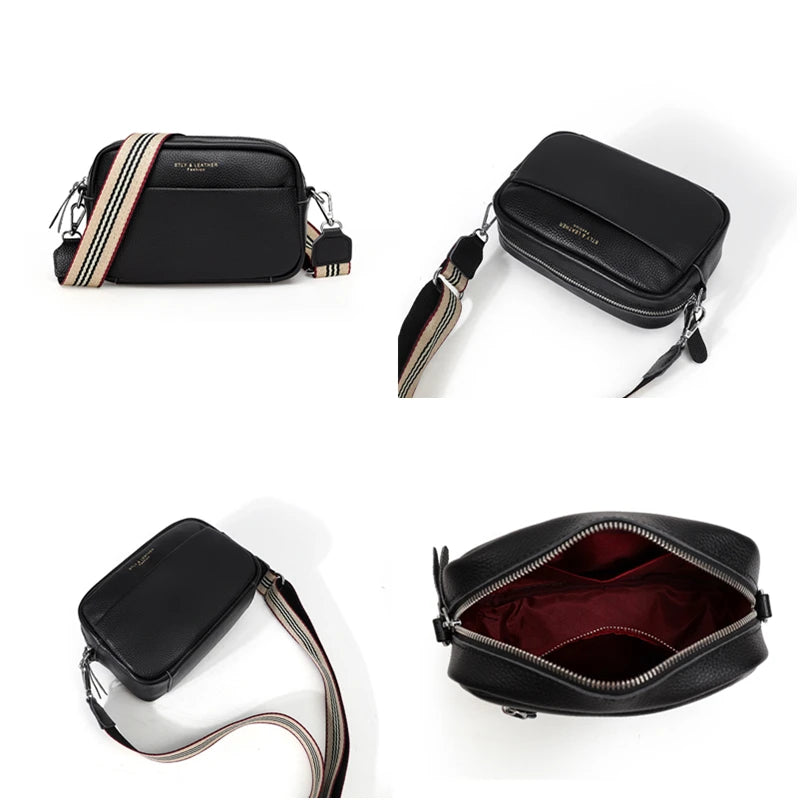 Soft Cowhide Women Shoulder Bag Messenger Bag
