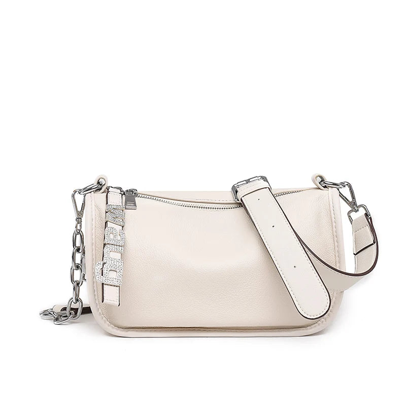 Small Leather Women Handbag Shoulder Bag Ladies Totes Bag Sac