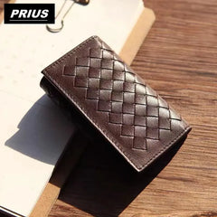 Leather Key Wallet Sheepskin Car Key Holder