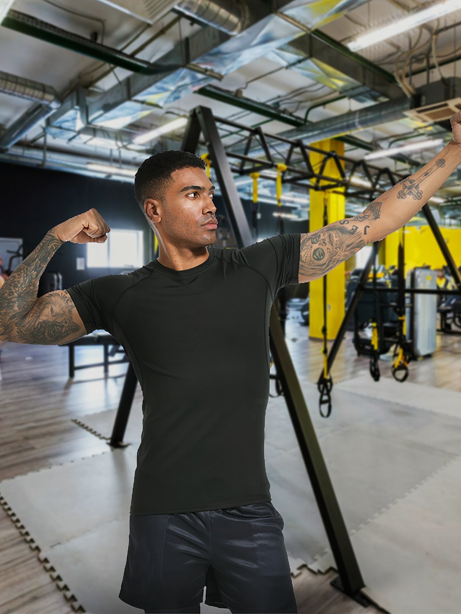 Men's Quick Dry Sports Compression Tee
