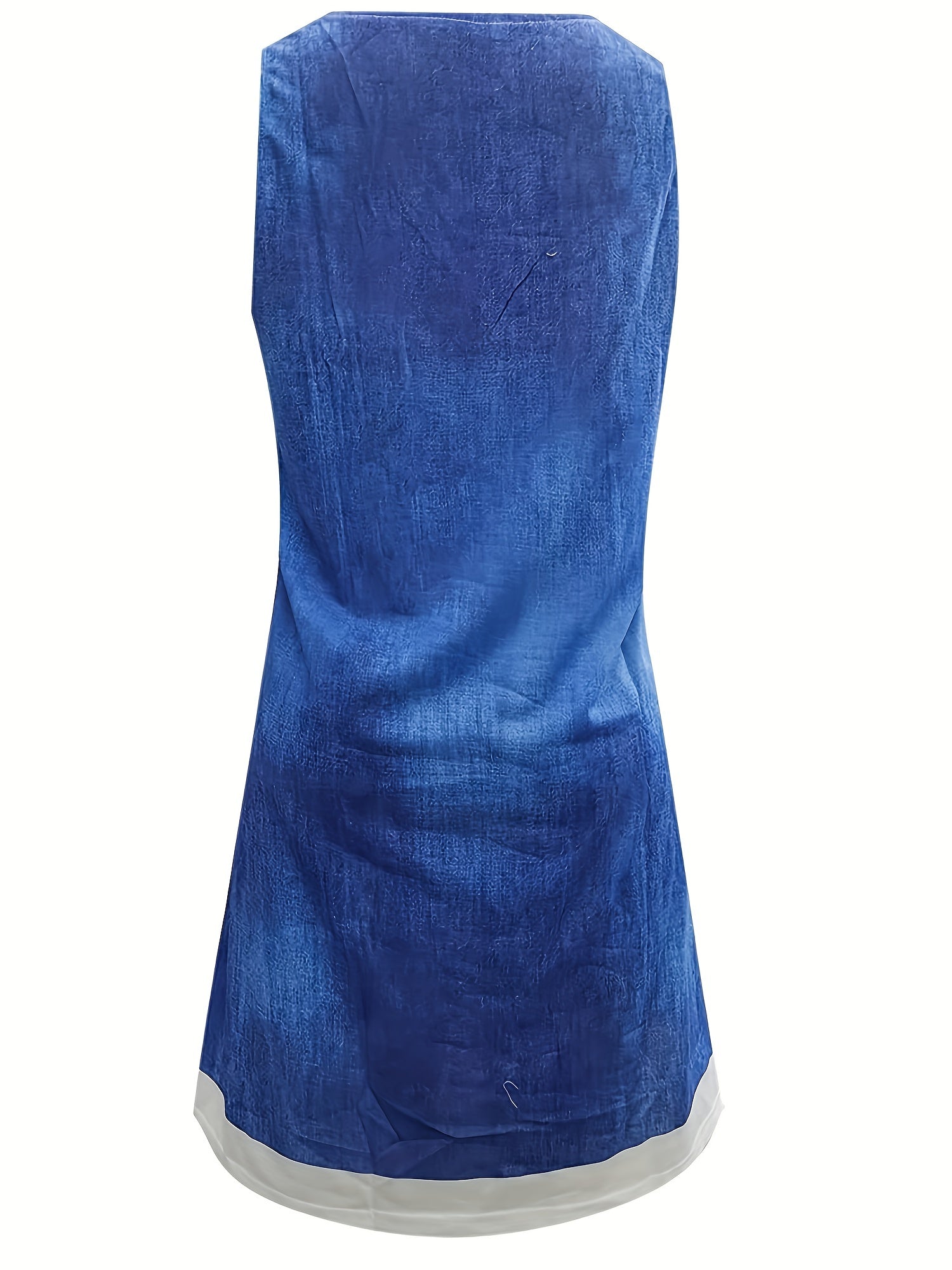  Casual Dress Women's Floral Print Round Neck Tank Dress