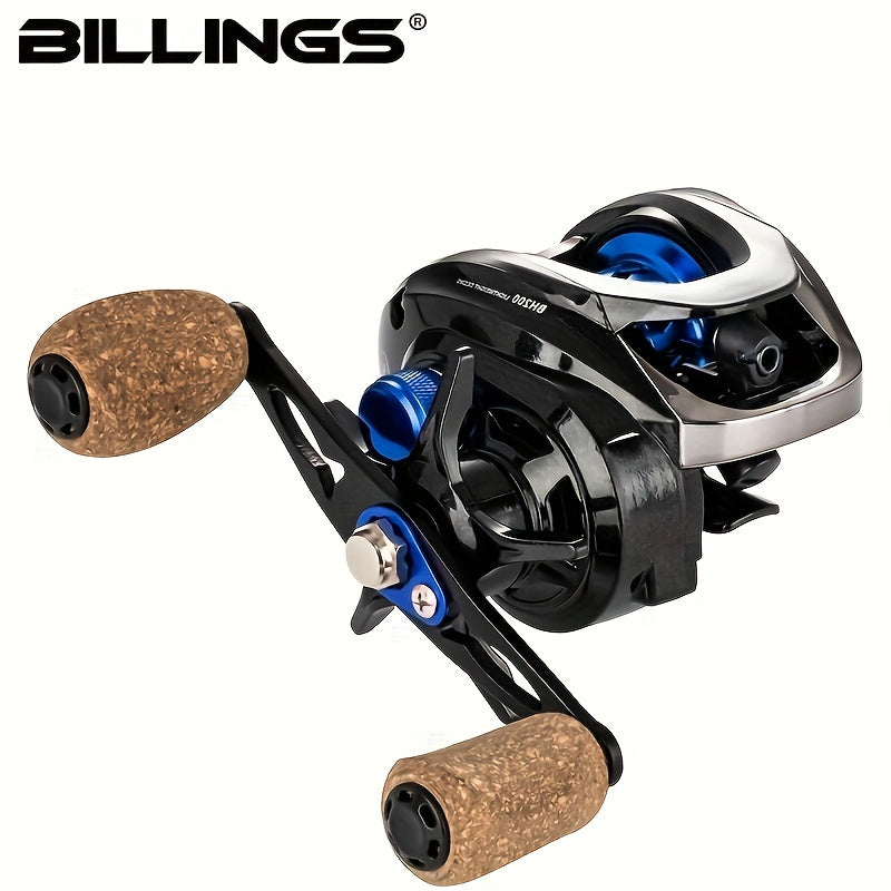BILLINGS BH Series 6 5 1 Gear Ratio 18LB Max Drag Baitcasting Reel